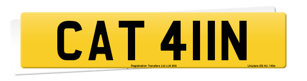 Registration number CAT 411N